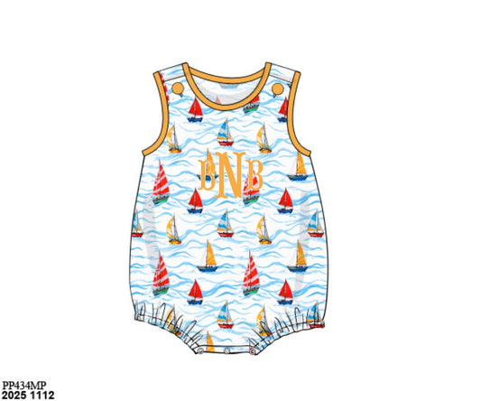 Pre Order 136: Tropical Family- Boys Knit Bubble