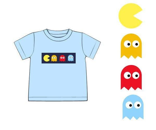 RTS: Character Collection- Boys Munchie Game Smocked Shirt