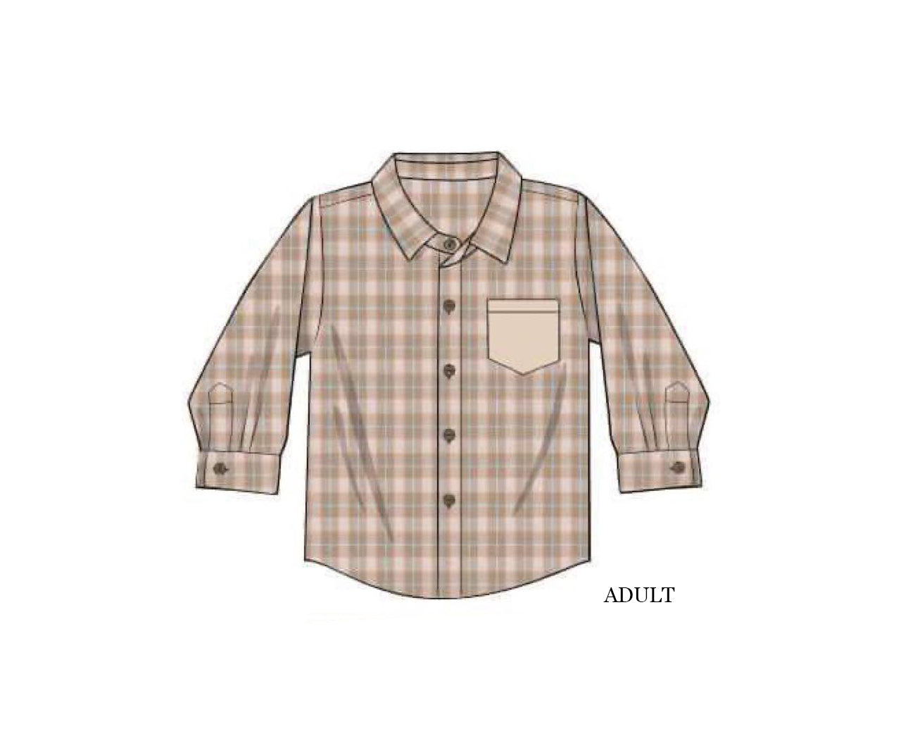RTS: Ander's Flannel- Dad Shirt