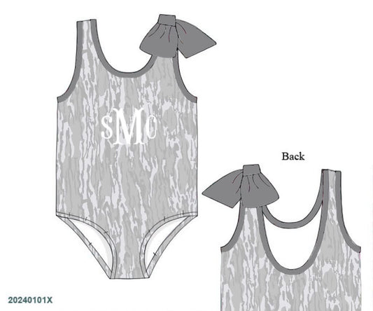 Camo Craze Flash Presale: Swim- Mom/Mini 1pc Birch Swimsuit