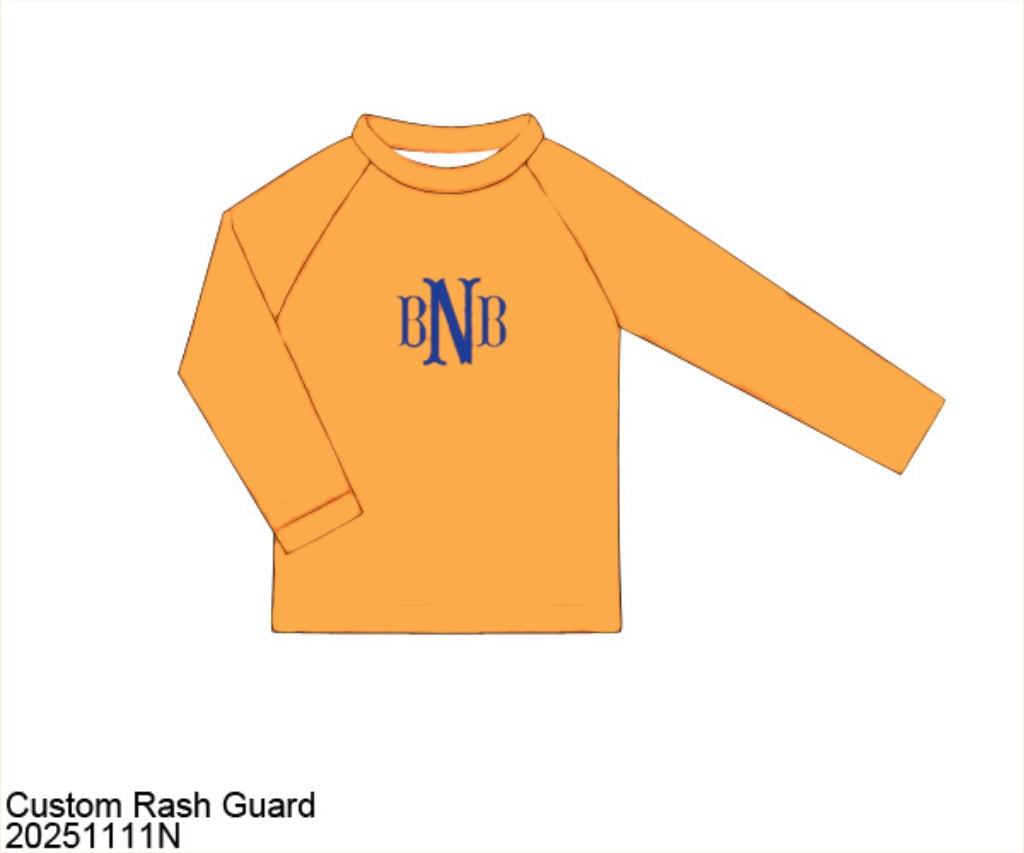 Pre Order 136: Tropical Family- Boys Rashguard Top