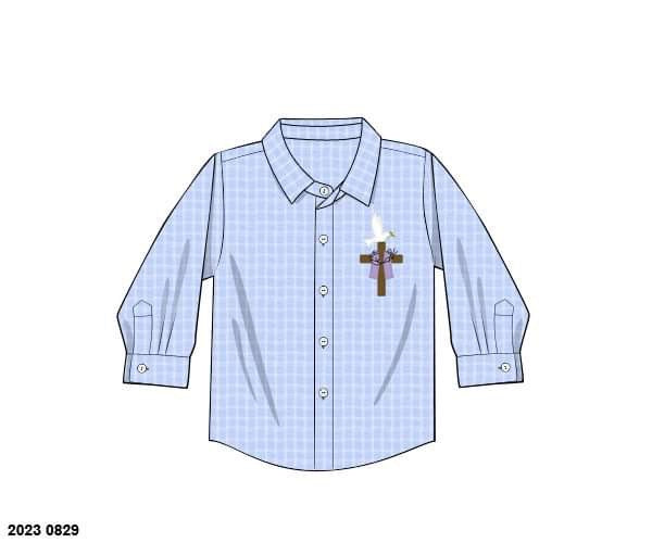 RTS: Royal Cross- Boys Woven Shirt