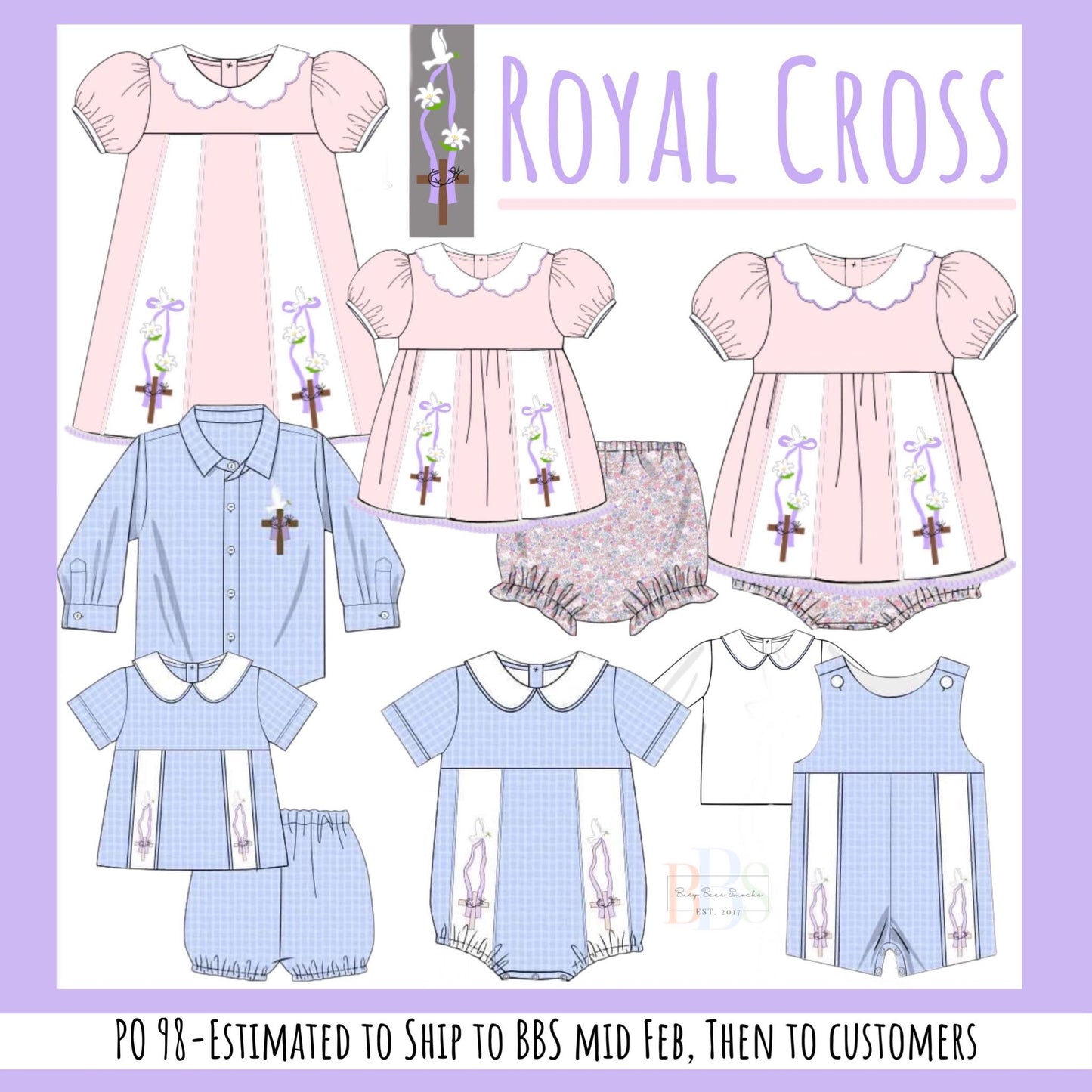 RTS: Royal Cross- Boys Woven Shirt