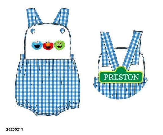Customer Choice Pre Order 1: Unisex Street Friends Sunsuit