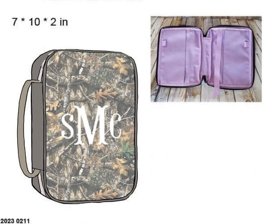 Camo Craze Flash Presale: Bible Covers- Woodland