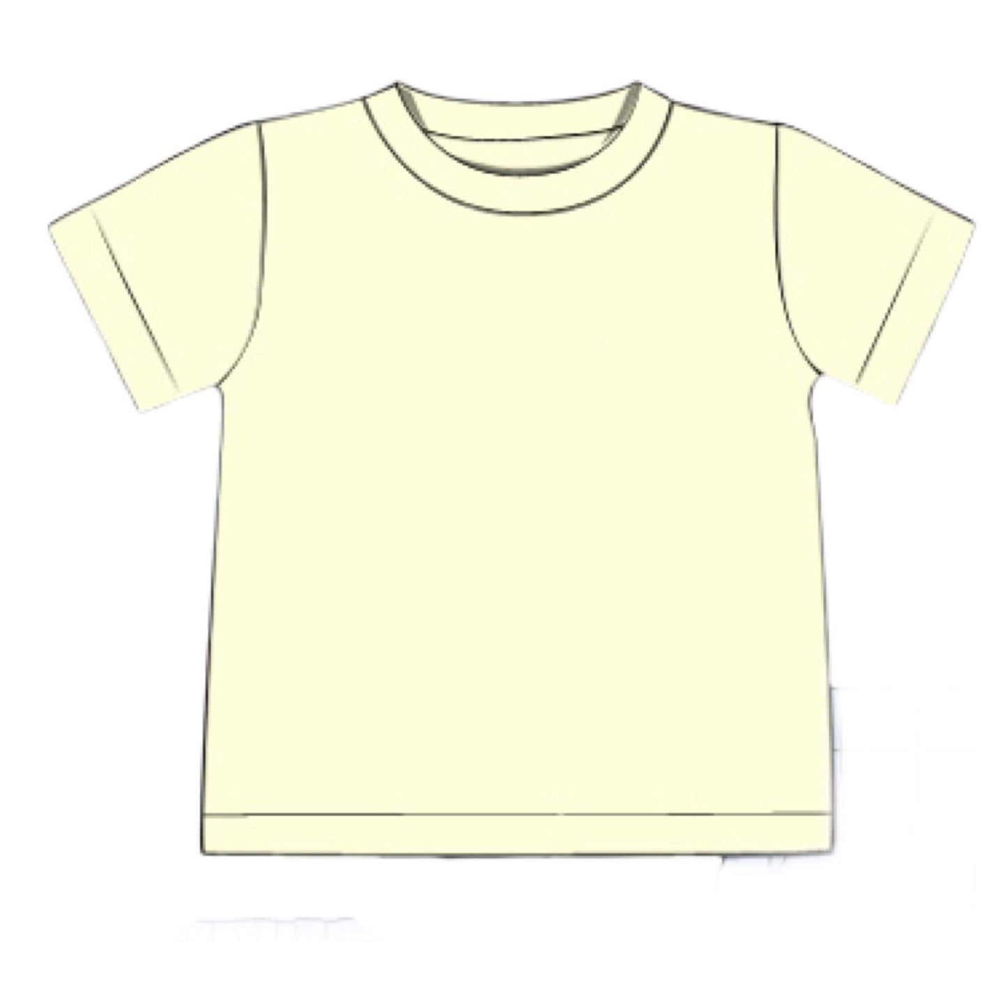 RTS: Azure Floral Collection- Boys Knit Shirt (No Monogram)