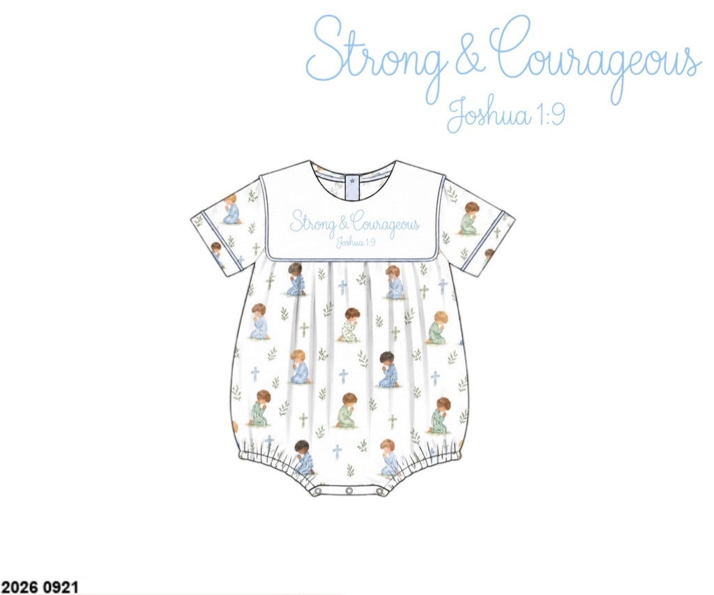 Pre Order 151: Little Hands, Big Prayers- Boys Knit Bubble