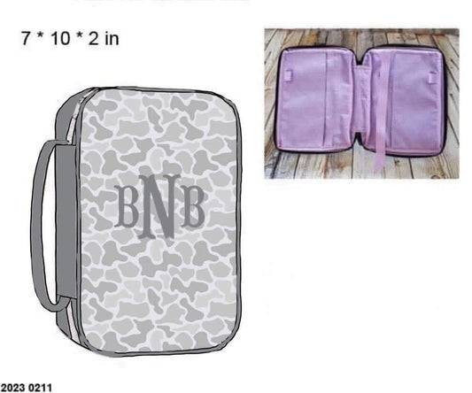Camo Craze Flash Presale: Bible Covers- Gray