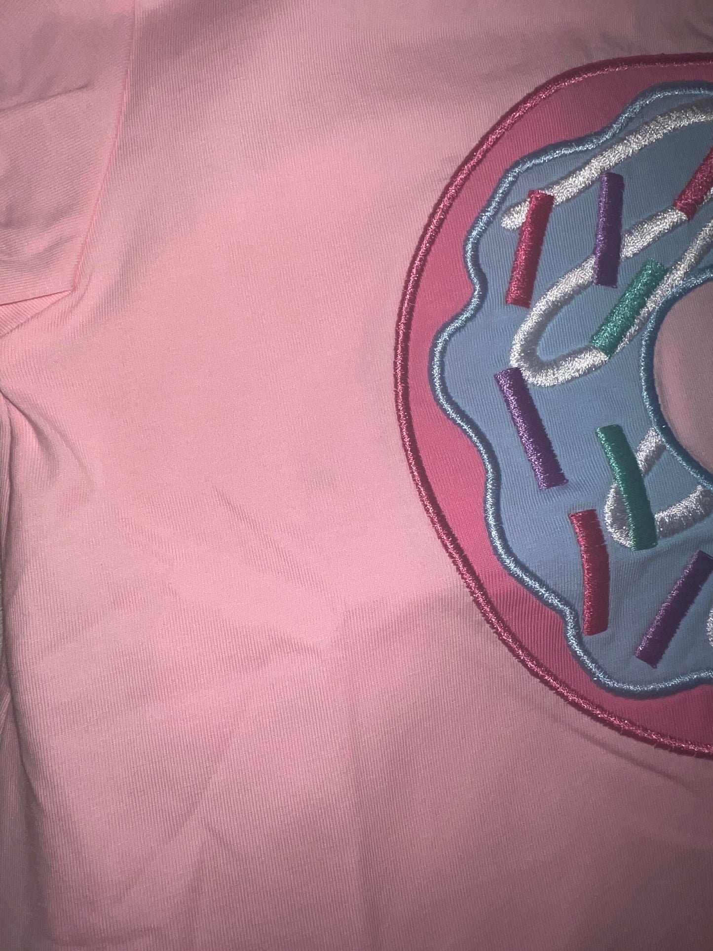 RTS: DEFECT- Girls Casual Mix & Match- Knit Donut Shirt