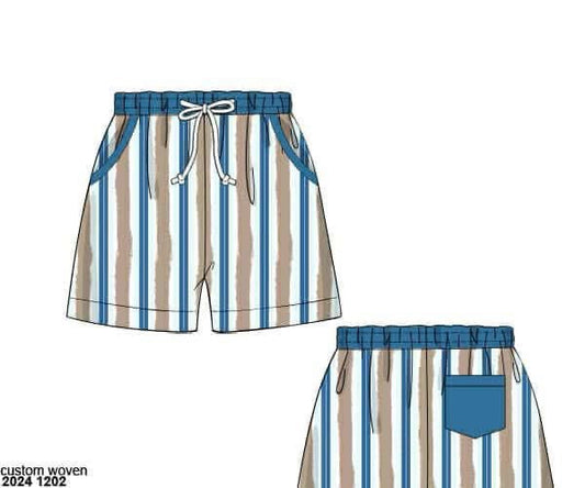 Pre Order 136: Driftwood- Dad/Mini Traditional Swim Shorts