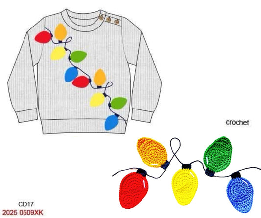 RTS: Christmas Sweaters-  Adult/Mini Christmas Light Sweater