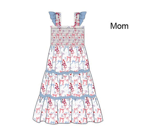 RTS: Party In The USA- Mom Midi Dress