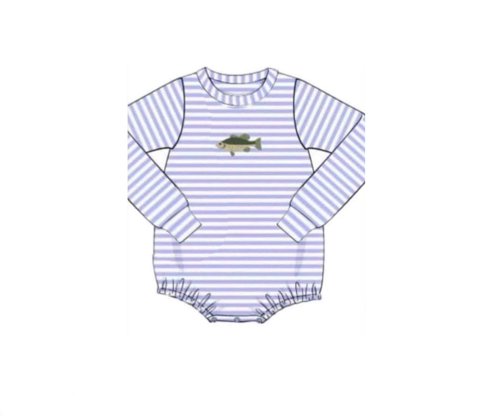 Pre Order 147: Rep Request- Boys French Knot Fish Bubble