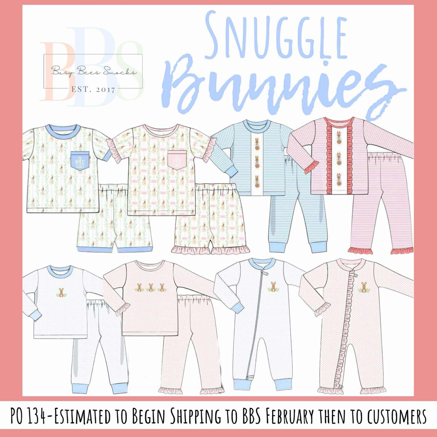 RTS: Snuggle Bunnies- Peter Rabbit- Boys Knit 2pc Lounge