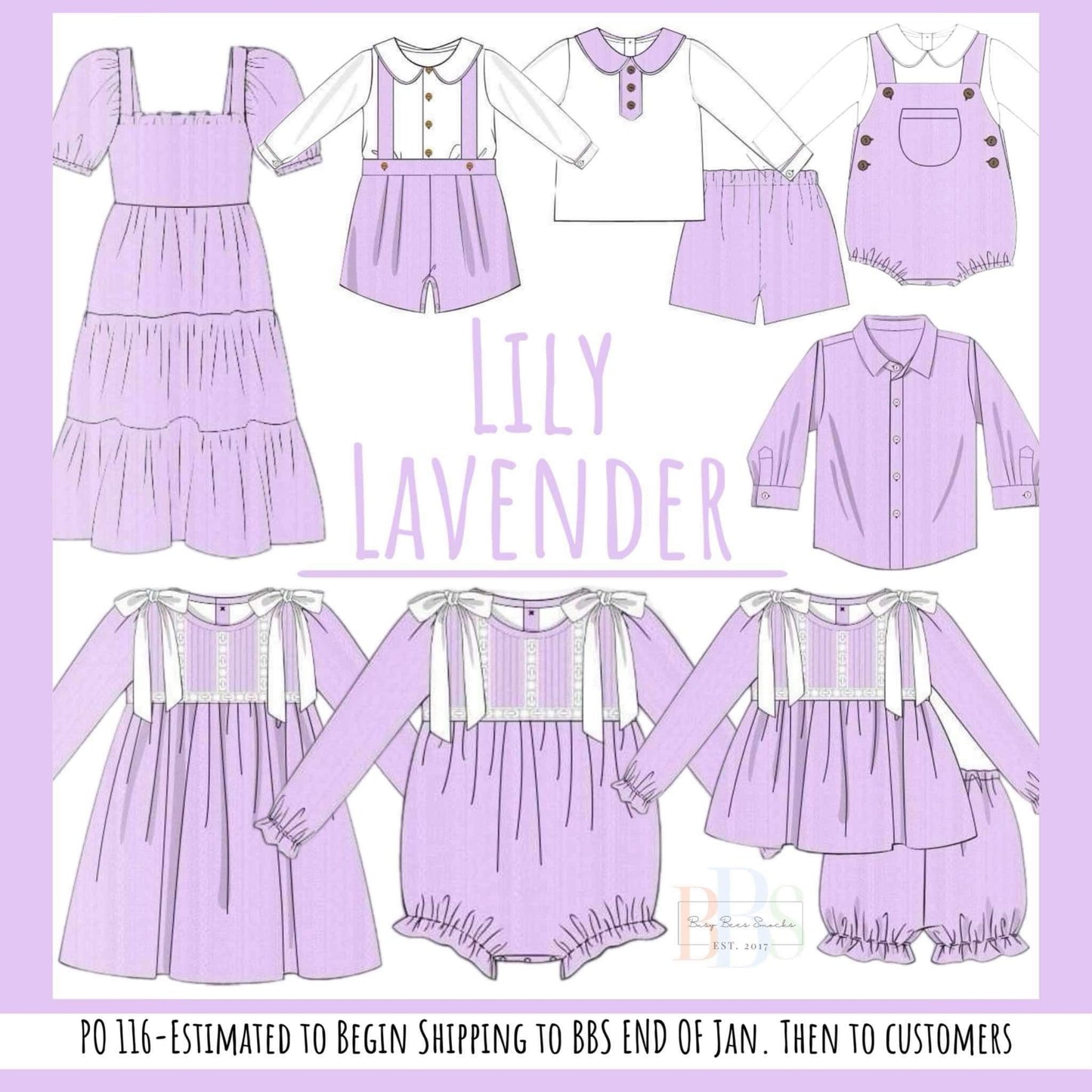RTS: Lily Lavender- Dad/Boys Linen Button Up Shirt