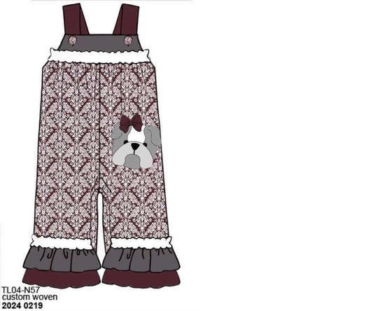 RTS: State Legends- Girls Woven Romper