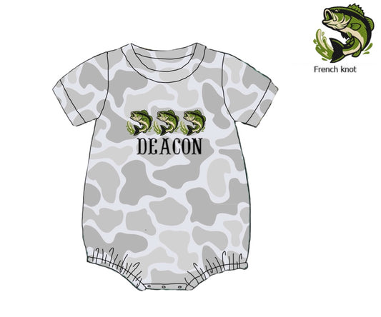 Camo Craze Flash Presale: Boys T-shirt Bubbles- Gray