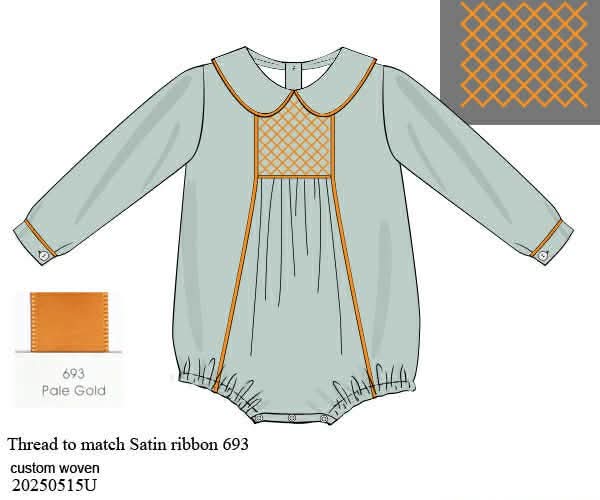 Pre Order 141: Fall Heirloom- Boys Woven Bubble