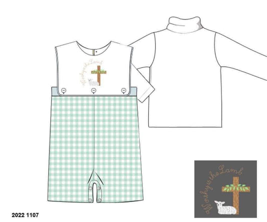 Special Pricing 2.0: Worthy is the Lamb- Boys 2pc Shortall