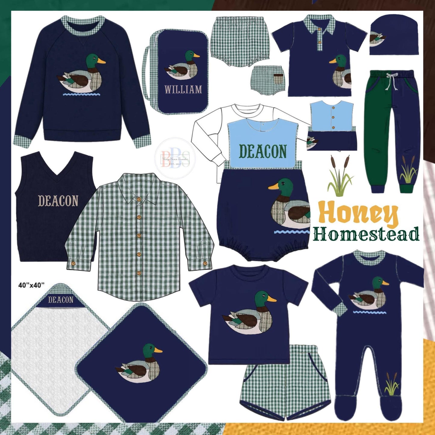 Honey 3: Homestead- Duck: Hooded Towel