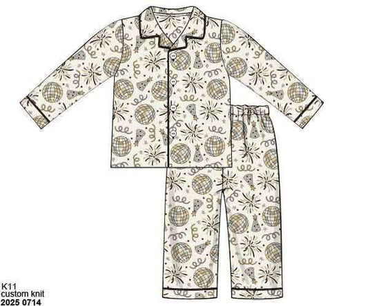 RTS: New Years Party!- Dad/Mini 2pc Button Up Lounge