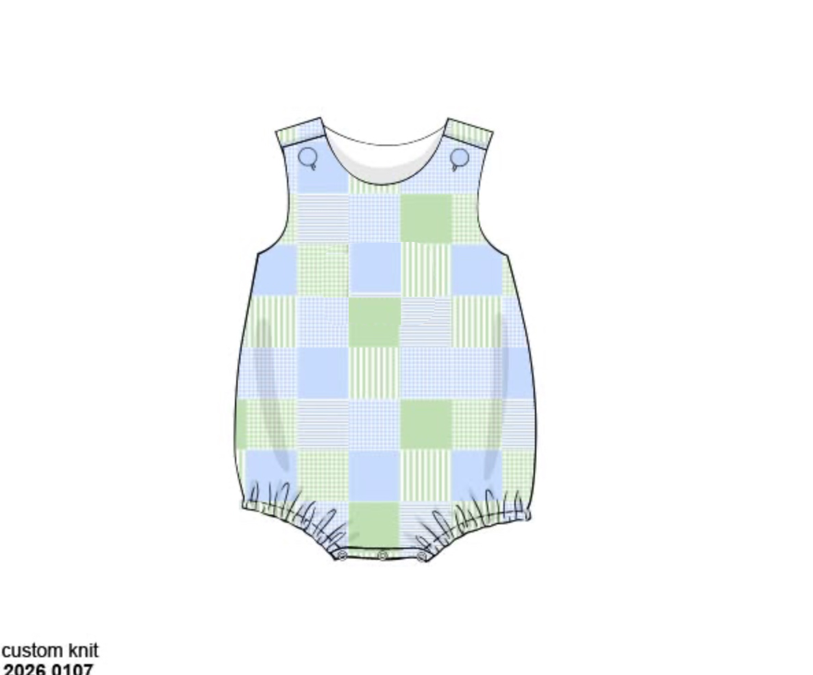 RTS: Cricket's Garden- Boys Woven Bubble