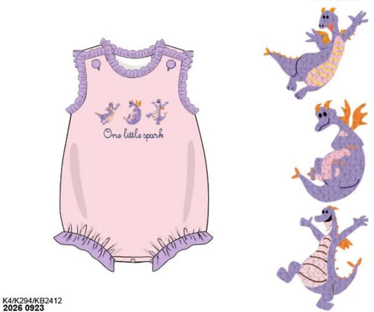 Pre Order 151: Spark- Girls French Knot Bubble