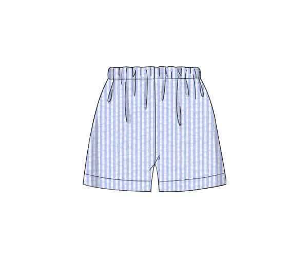 Pre Order 148: Lynn’s Ole Bunnies- Boys Seersucker Shorts