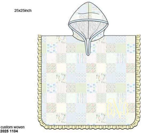 Pre Order 136: Meadow Lane- Girls Hooded Swim Coverup