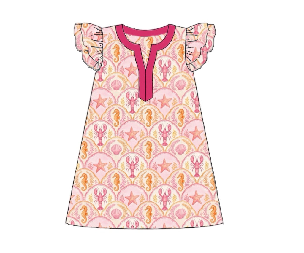 Pre Order 149: August Coast- Mom/Mini Knit Dress
