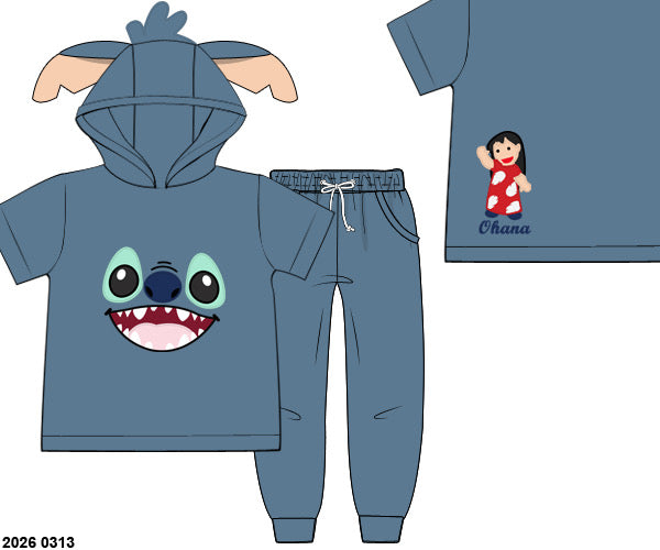 RTS: BBS Dress Up- Boys Experiment 626 Jogger Set