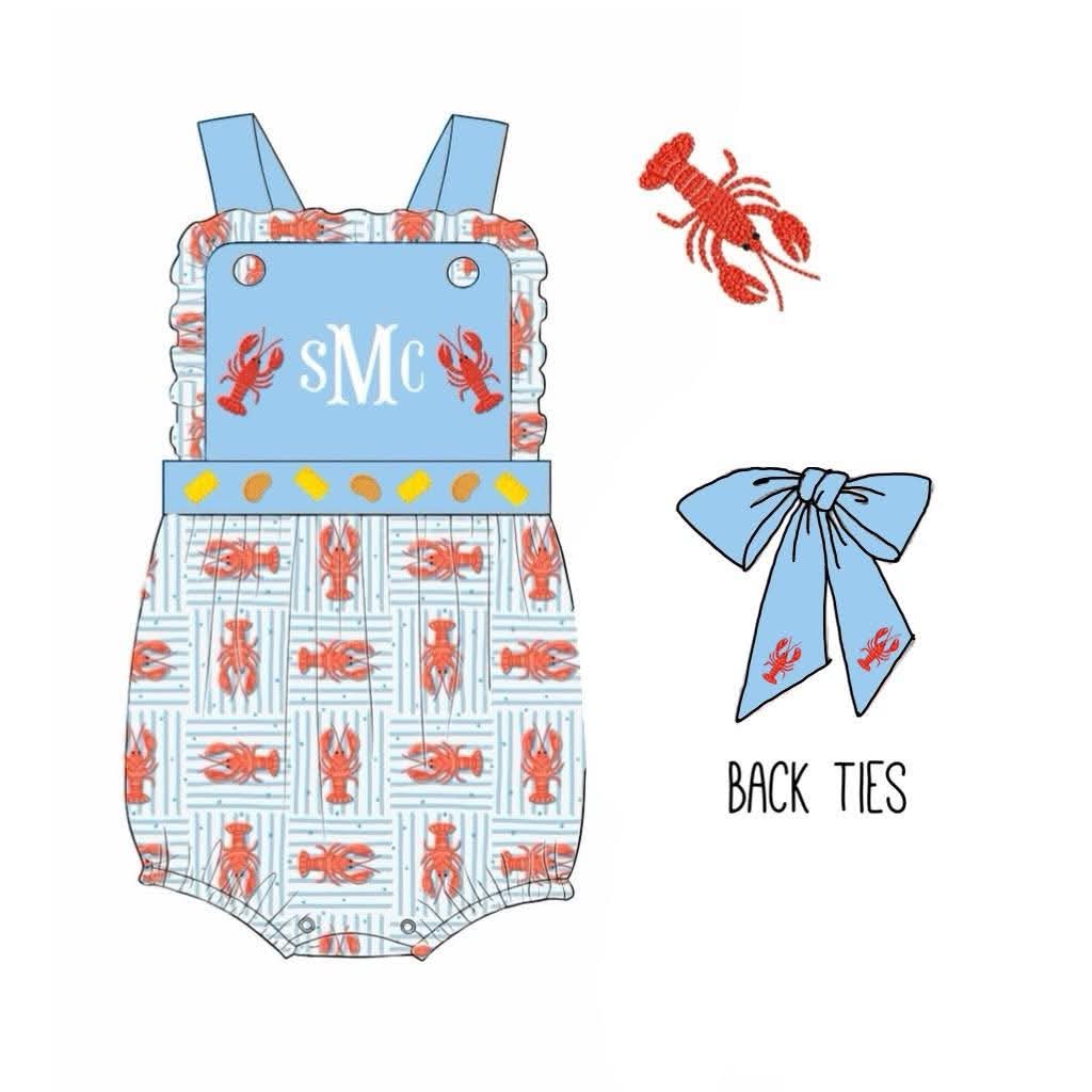 Pre Order 149: Crawfish Boil- Girls Knit Bubble
