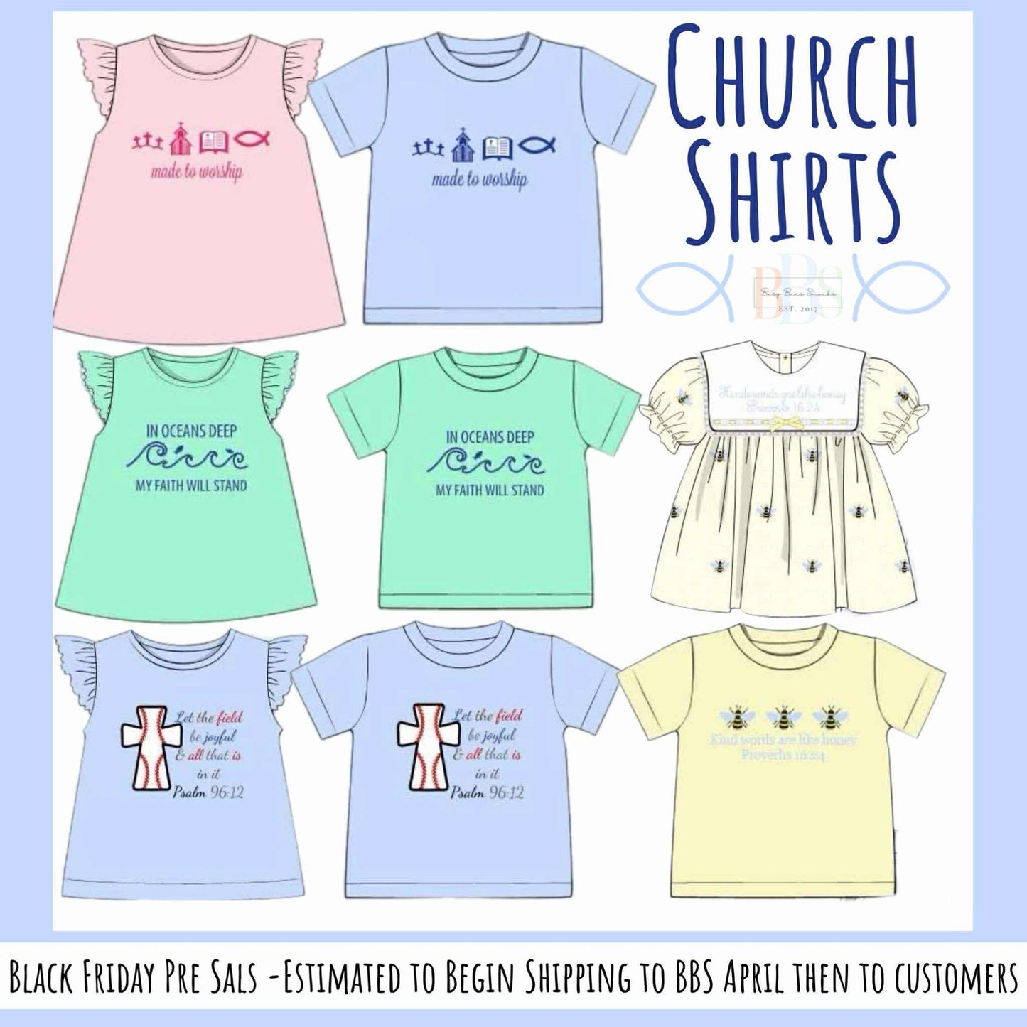 RTS: Church Shirts- Boys Joyful Field Shirt