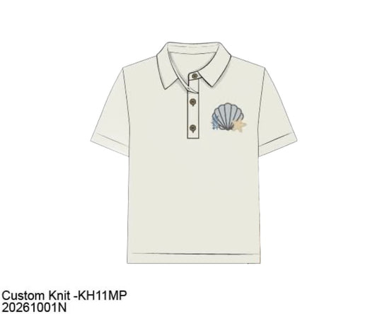 Pre Order 151: McKinney's Shells- Dad/Mini Knit Polo