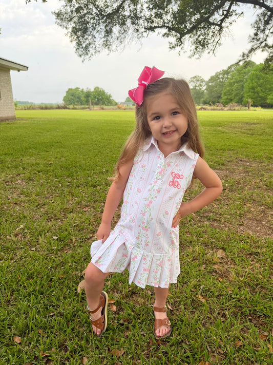 RTS: Mom & Mini- Russell Roses Midi Dress (Without Monogram)