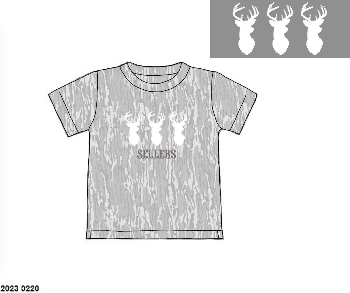 Camo Craze Flash Presale: Boys Knit Tee- Birch