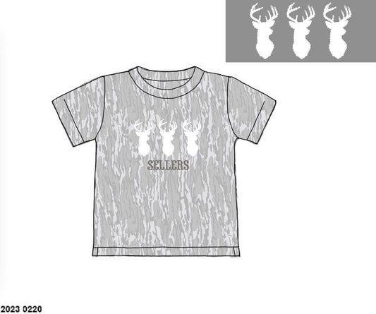 Camo Craze Flash Presale: Boys Knit Tee- Birch