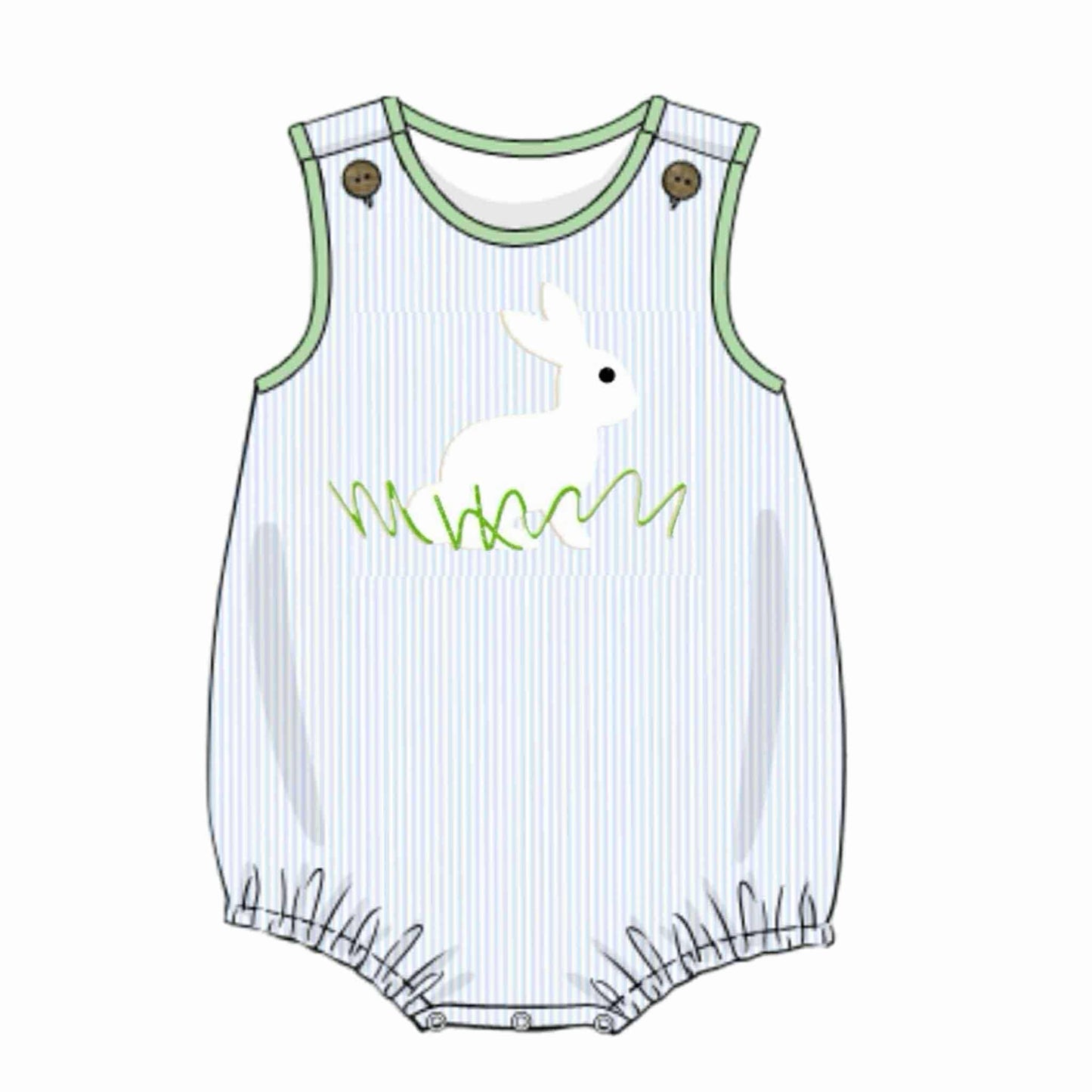 RTS: Jane Floral- Boys Woven Bubble