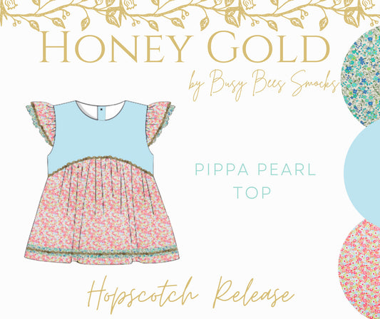 RTS: Honey 2: GOLD- Pippa Pearl Top