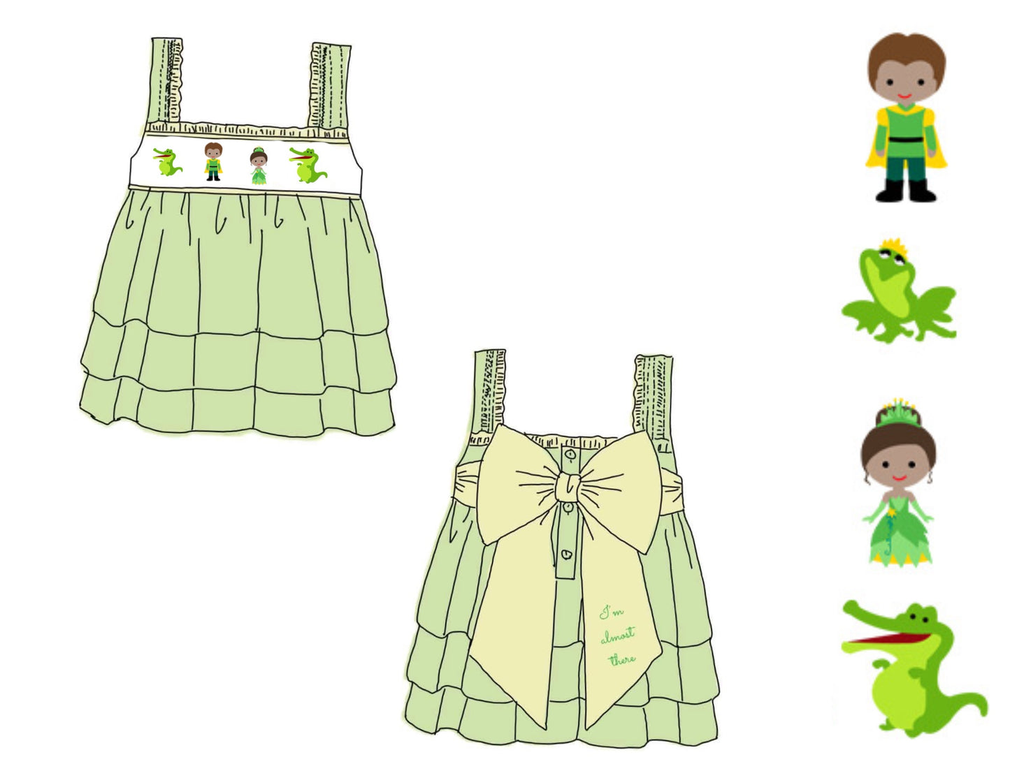 Pre Order 146: Girls Only- Smocked Bayou Princess Knit Shirt