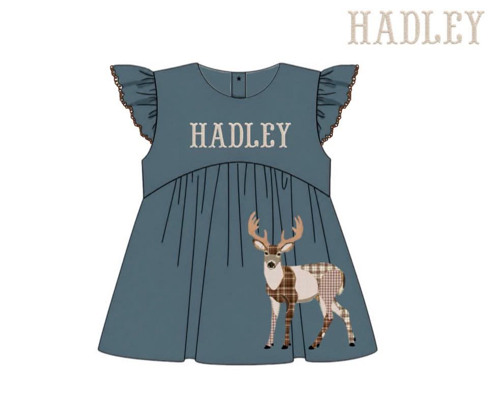 Honey 3: Homestead- Deer: Girls Appliqué Shirt