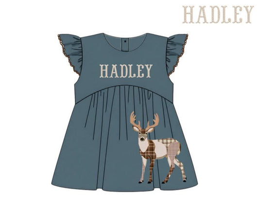 Honey 3: Homestead- Deer: Girls Appliqué Shirt