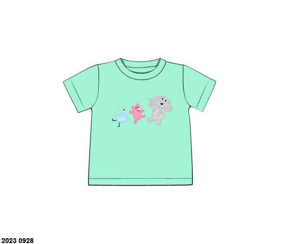 Pre Order 146: Books- Boys Piggy & Pigeon Knit Shirt