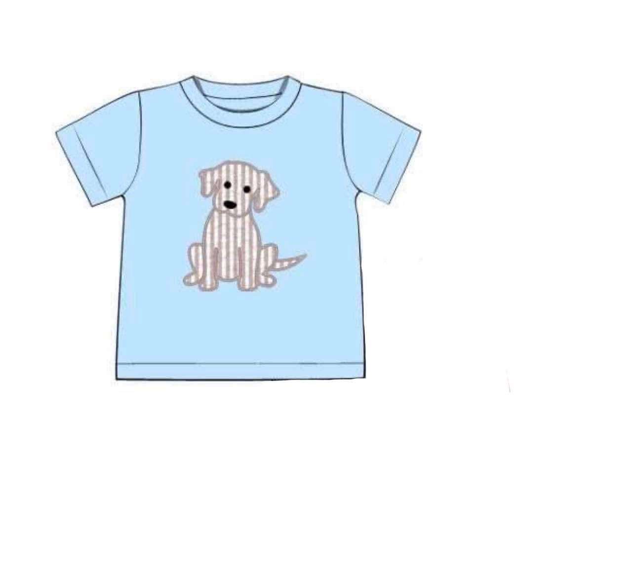 Pre Order 146: Critters- Boys OG Hank Appliqué Knit Shirt