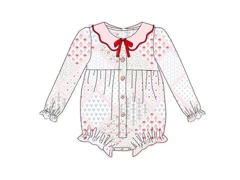 Pre Order 147: Cupid Shuffle- Girls Knit Bubble