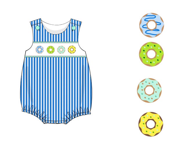 Throwback Pre Order: Donut Shop- Boys Knit Bubble