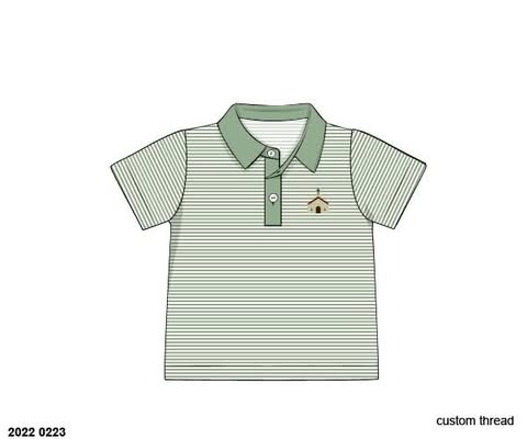 Throwback Pre Order: Chapel Charm- Boys Knit Polo