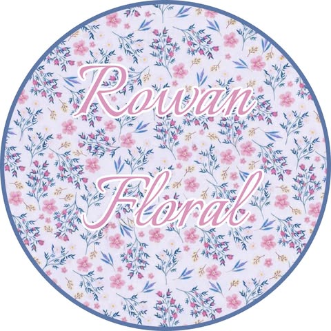 Special Pricing Presale: Rowan Floral & Plaid Name Smocks- Girls Knit Dress