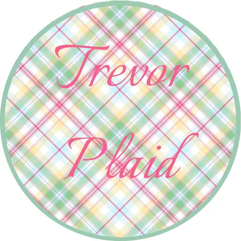 Special Pricing Presale: Tabby's Tulips & Trevor Plaid- Dad/Mini Knit Shirt