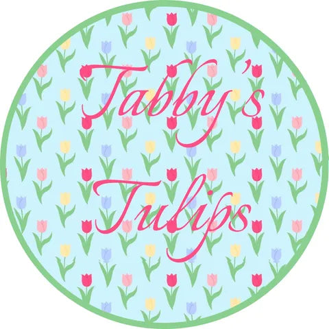 Special Pricing Presale: Tabby's Tulips & Trevor Plaid- Girls Knit Bubble